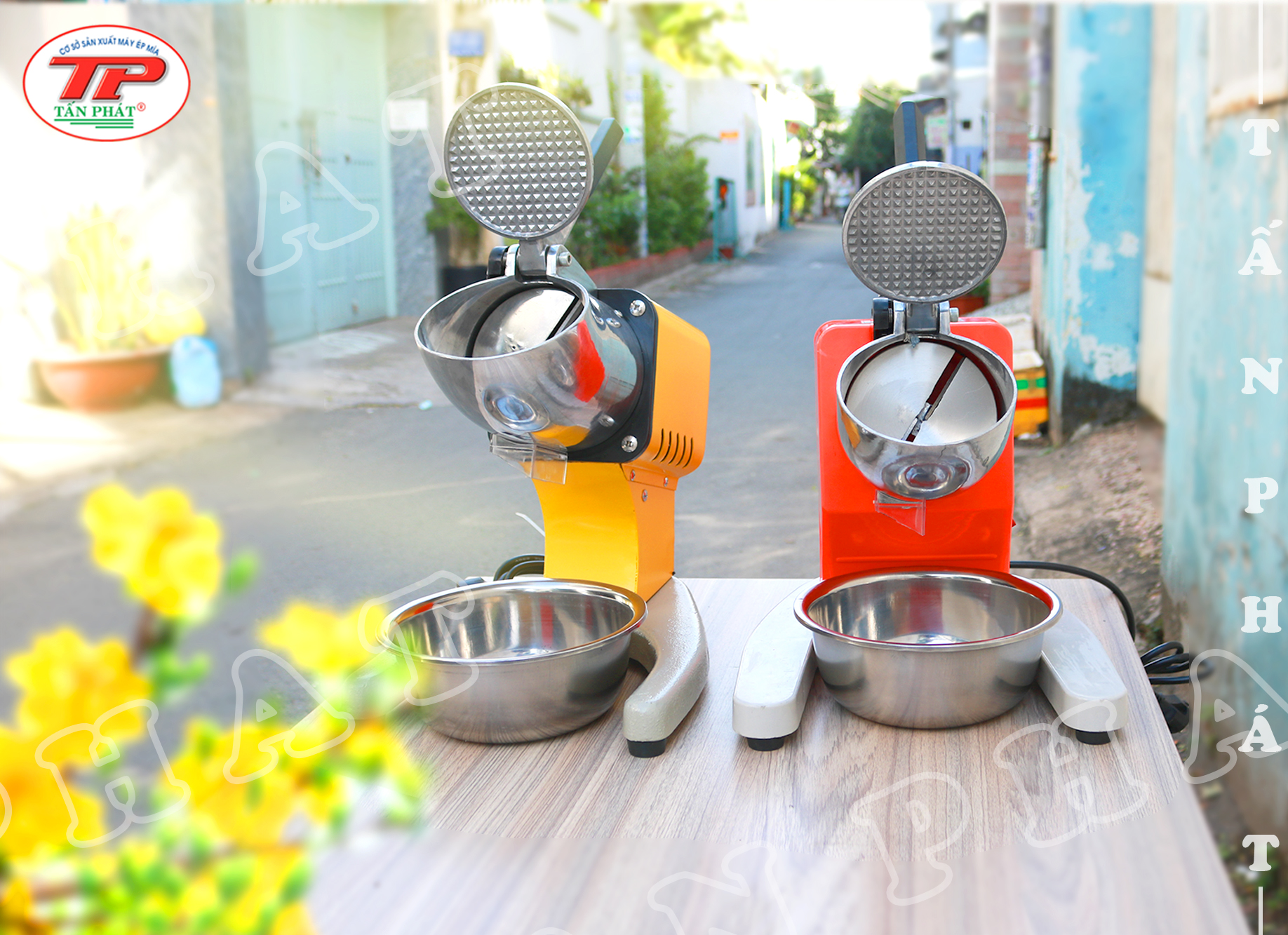 [HCM]Máy bào đá tuyết 2 lưỡi dao hàng Liên Hưng