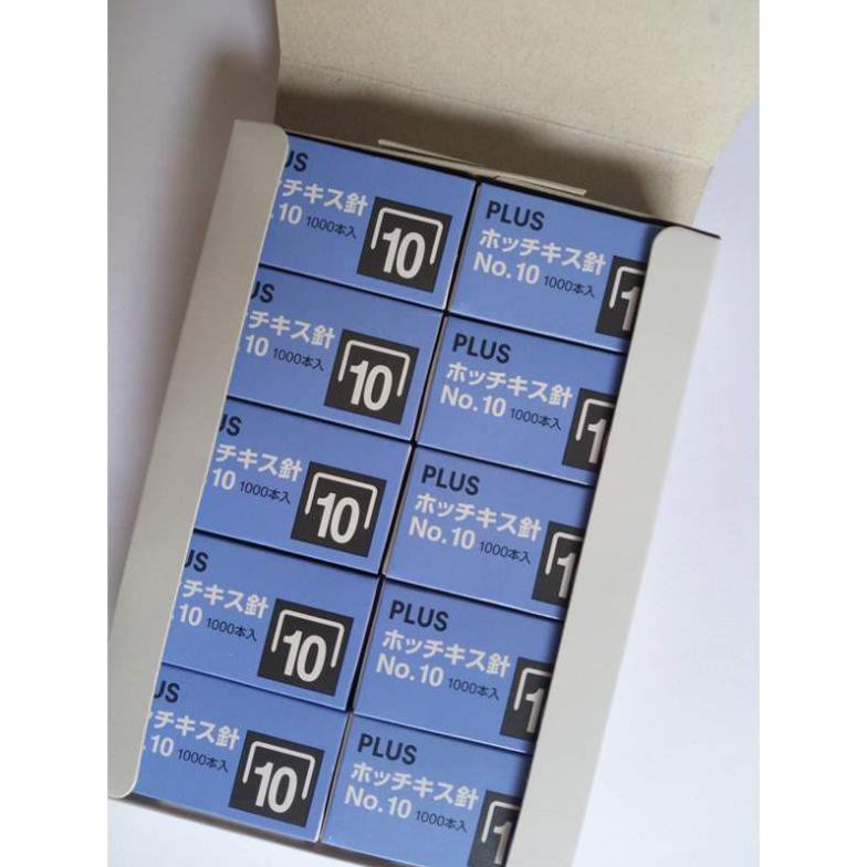 Chân ghim, Kim bấm số 10 Plus (Combo 3 hộp)