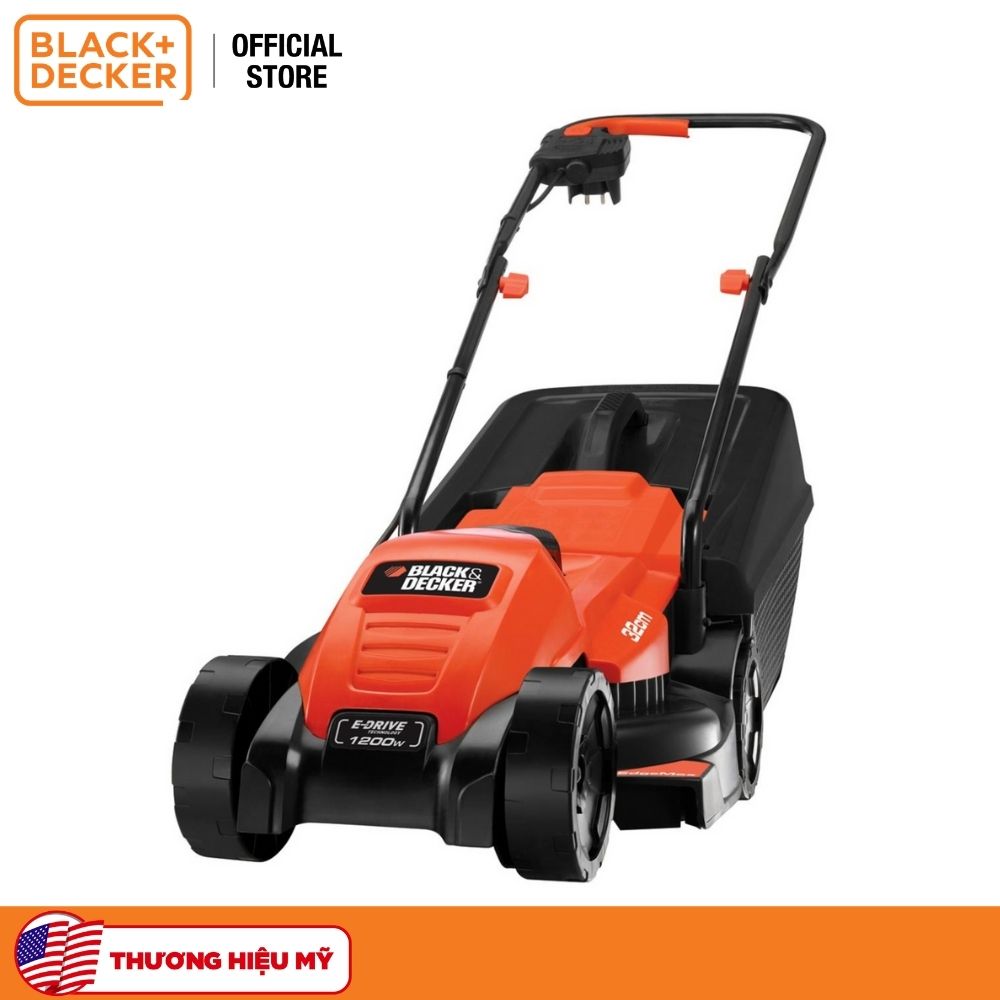 Máy cắt cỏ xe đẩy 1200W Black+Decker BEMW451BH (NEW 2017)