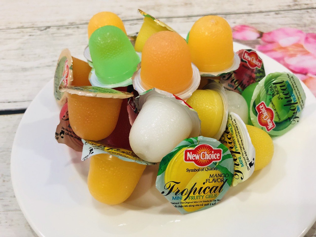 1kg thạch trái cây New Choice