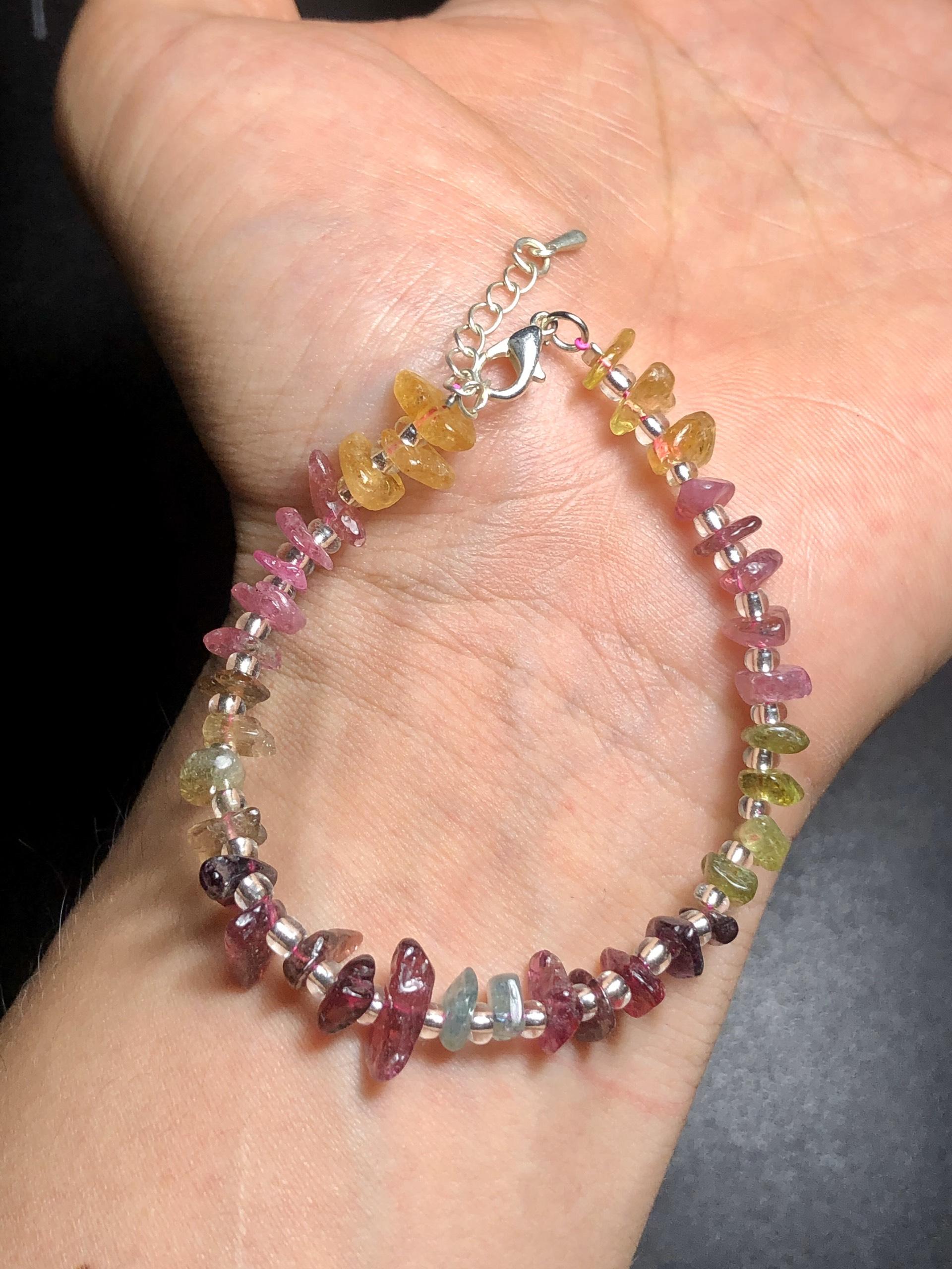 [FreeshipMAX] VÒNG TAY ĐÁ TOURMALINE