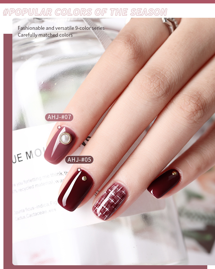 Sơn gel AS mã AHJ chai đỏ 15ml