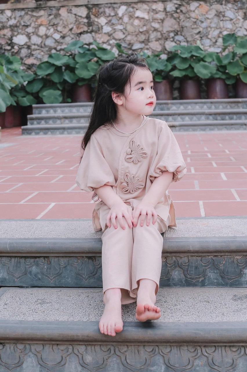 Đồ Lam Đi Chùa # SET Mẫu Cá Cho Mẹ và Bé# SET MẸ VÀ BÉ