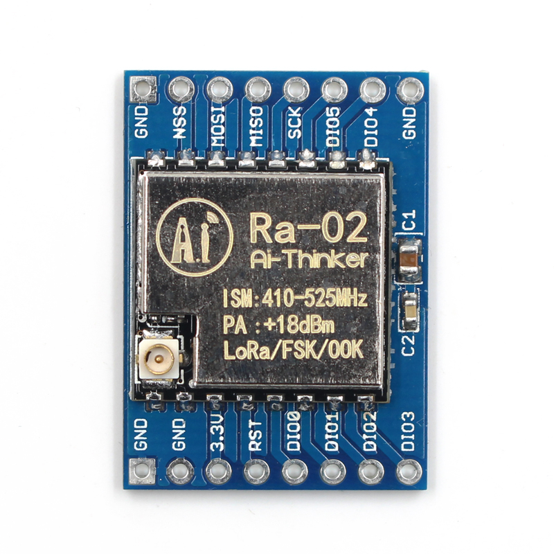 Mạch Thu Phát RF Lora SX1278 433Mhz Ra-02 có ra chân
