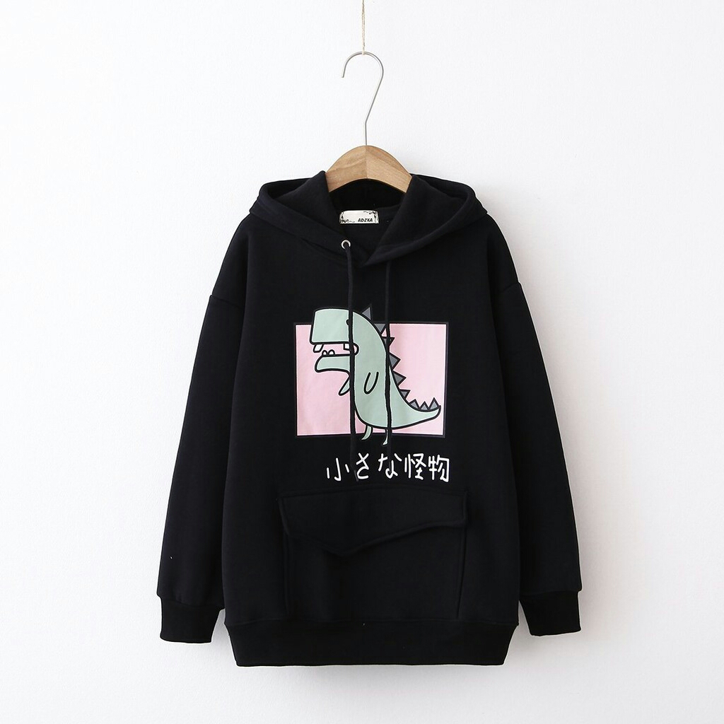 Áo Hoodie Hình Khủng Long Cute