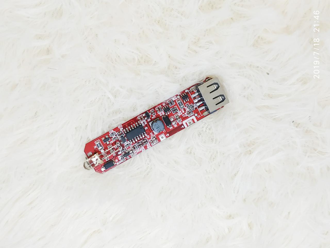 Mạch sạc dự phòng 5V2A (KV05) đỏ