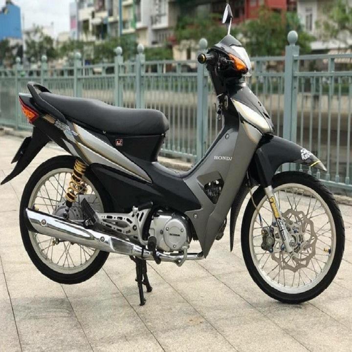 [CỰC CHẤT] Bộ Tem Xám Đen Cho Xe máy Wave S100, đồ phụ tùng xe máy