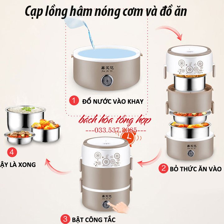 Cà men đựng cơm, cà men giữ nhiệt, cà men cắm điện, cà men hâm nóng, cà men đựng cơm 3 tầng
