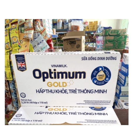 Sữa Bột Pha Sẵn Optimum gold 48 hộp x110ml