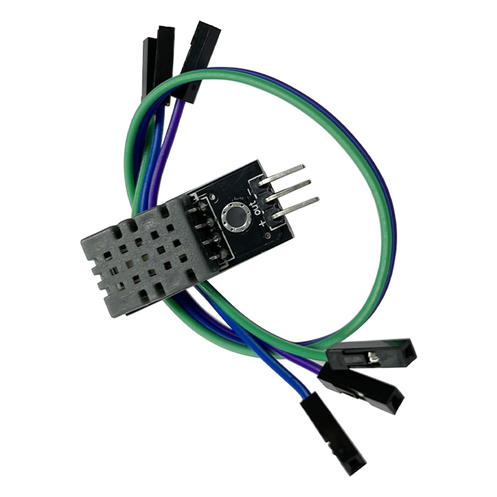 Voktta Dht11 Mô-đun cảm biến độ ẩm nhiệt độ Kỹ Thuật Số Nhiệt Độ Độ Ẩm Cảm Biến 3.3V-5V Với Dây Cho Arduino Raspberry Pi 2 3