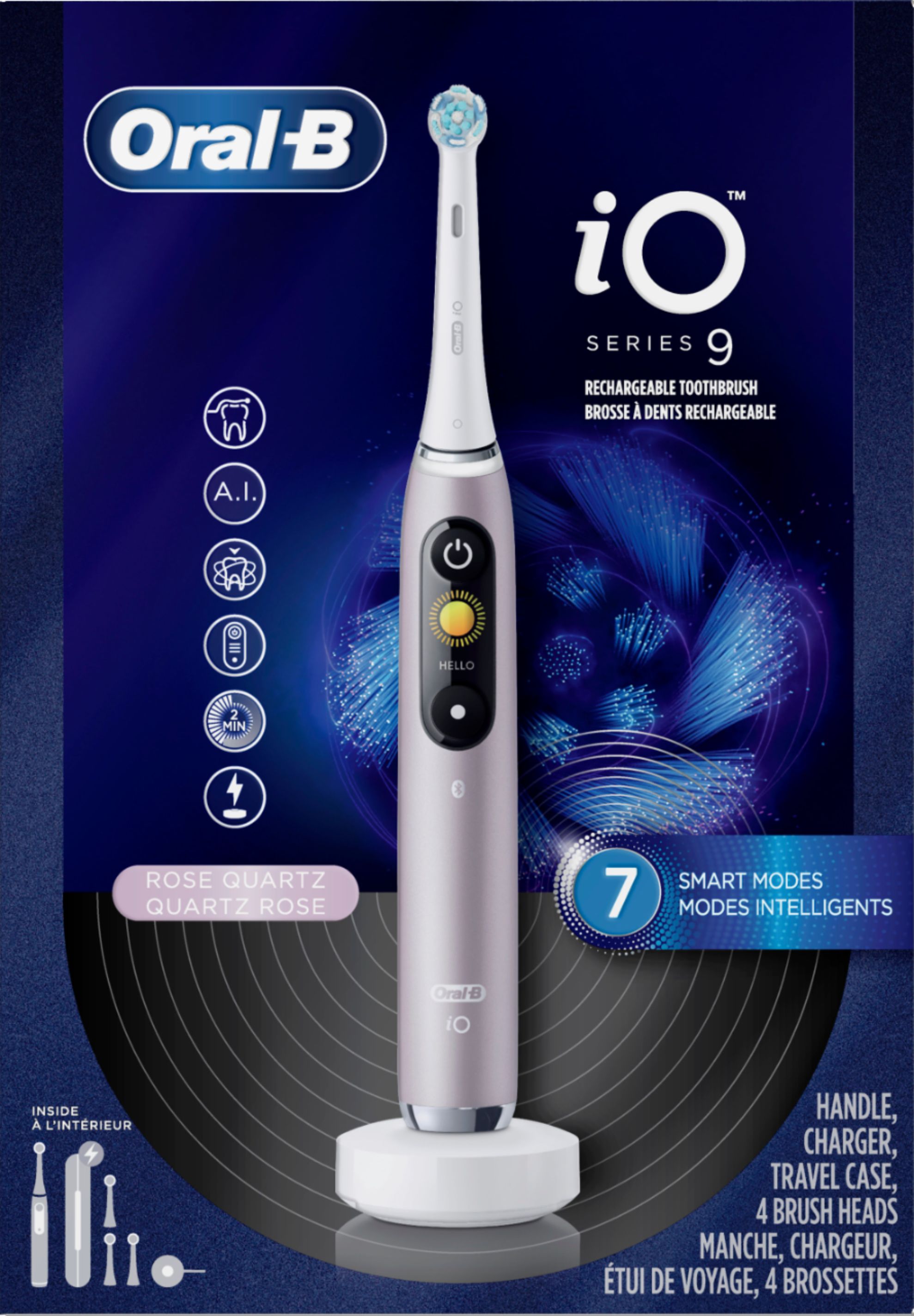Bàn Chải Điện Oral-B iO Series 9 - Pink