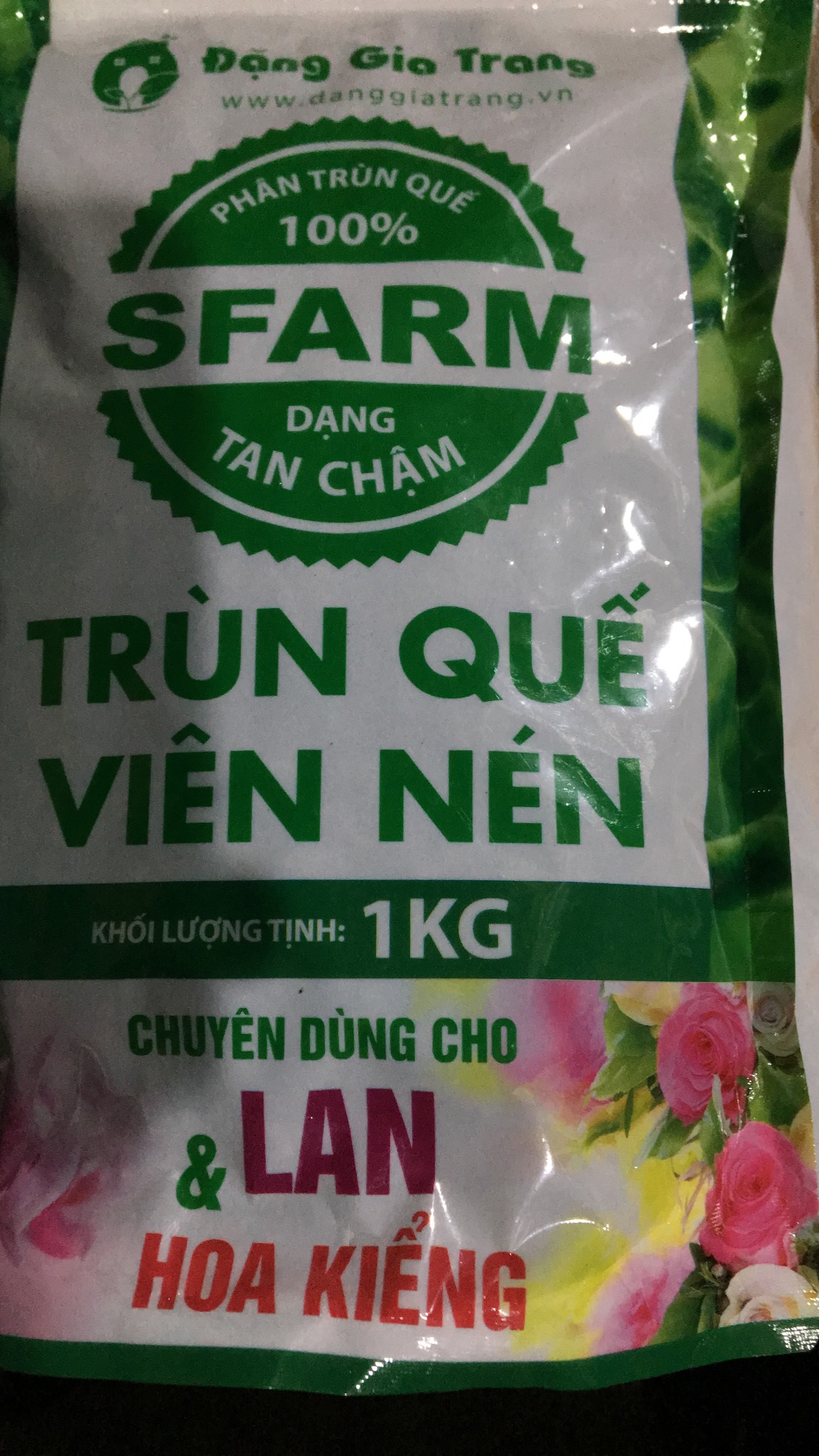 PHÂN TRÙN QUẾ SFARM VIÊN NÉN
