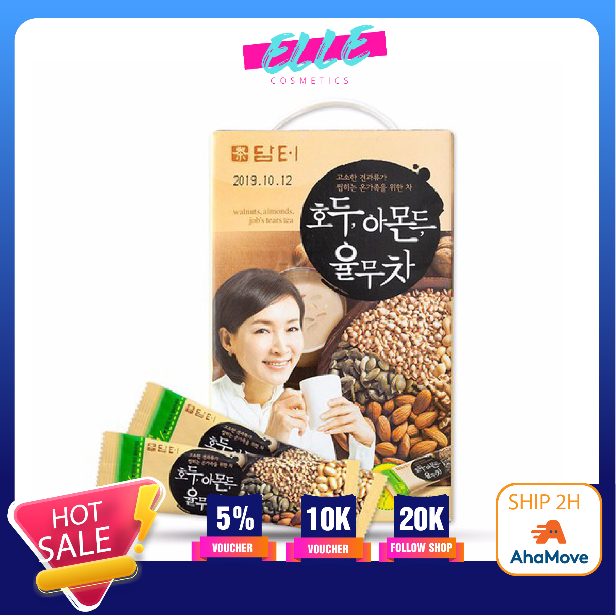 Bột ngũ cốc Damtuh Hàn Quốc 50 gói/900gr