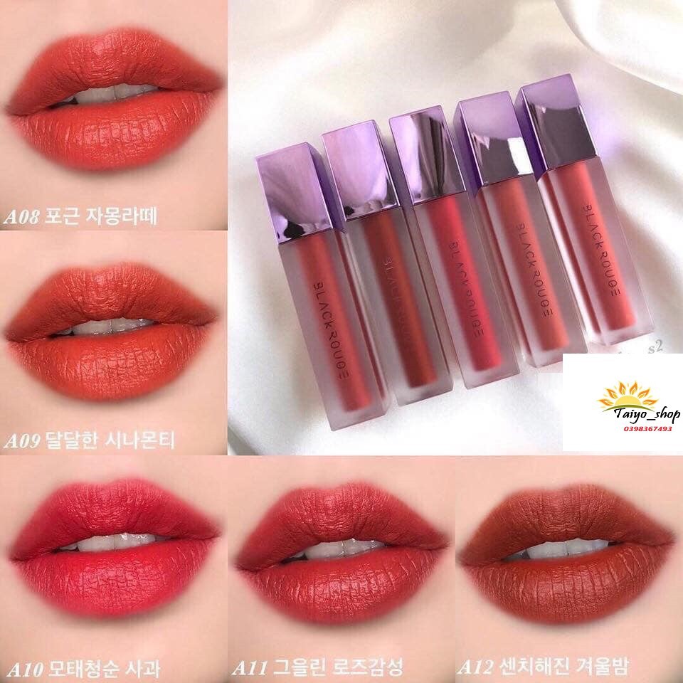 [HCM]Son Kem Lì Black Rouge Air Fit Velvet Version 2