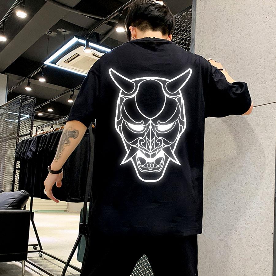 [HCM]ÁO THUN PHẢN QUANG UNISEX QUỶ ONI NAM NỮ