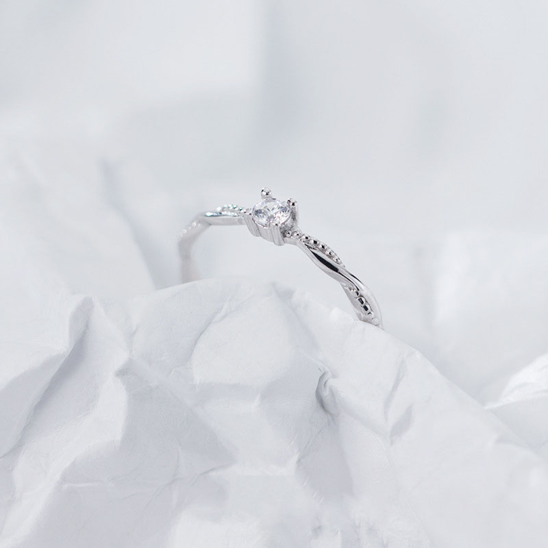 Nhẫn Bạc Nữ | Nhẫn Bạc Nữ Đính Đá Cá Tính N2459 - Bảo Ngọc Jewelry