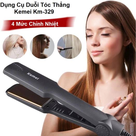 Máy duỗi tóc Kemei 329 là công cụ hoàn hảo để chăm sóc và giữ gìn tóc của bạn thoáng mượt, bóng mượt và không bị rối. Với công nghệ tiên tiến, máy đảm bảo sức khỏe của tóc và giảm thiểu tác hại do sử dụng máy duỗi tóc. Hơn nữa, thiết kế nhỏ gọn giúp tiết kiệm không gian trên bàn trang điểm của bạn. Nhấn play để khám phá sức mạnh của Kemei 329.