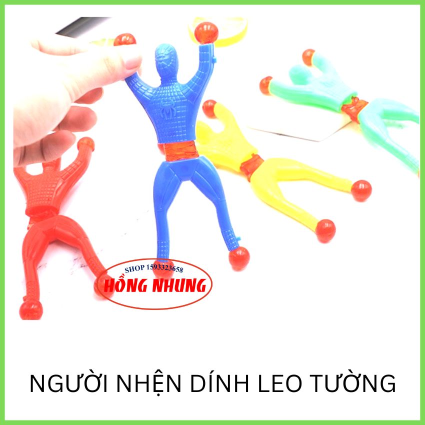 Đồ Chơi Người Nhện Lao Dính Tường  Độc Đáo Cho Bé.