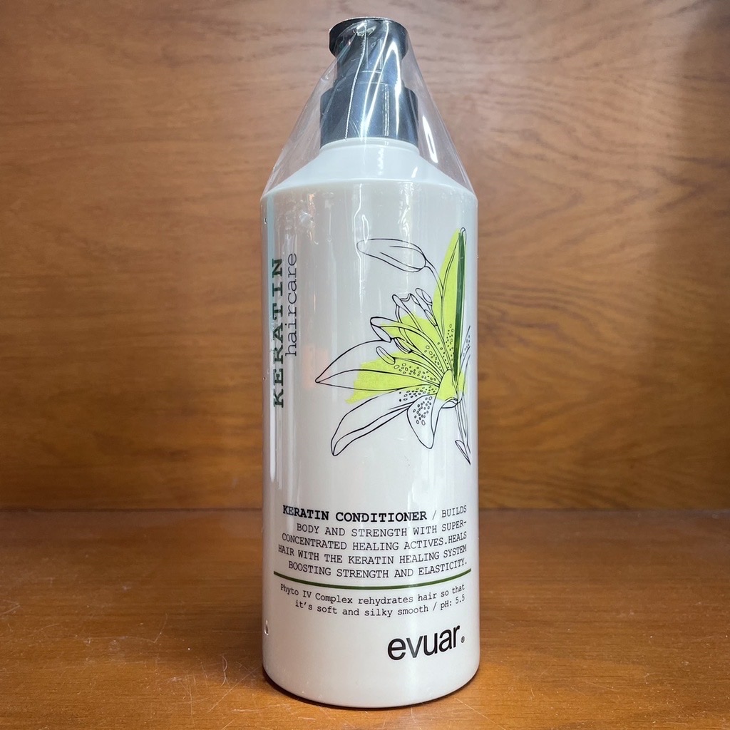 Dầu gội cao cấp cực mềm mượt tóc Keratin Evuar 758ml