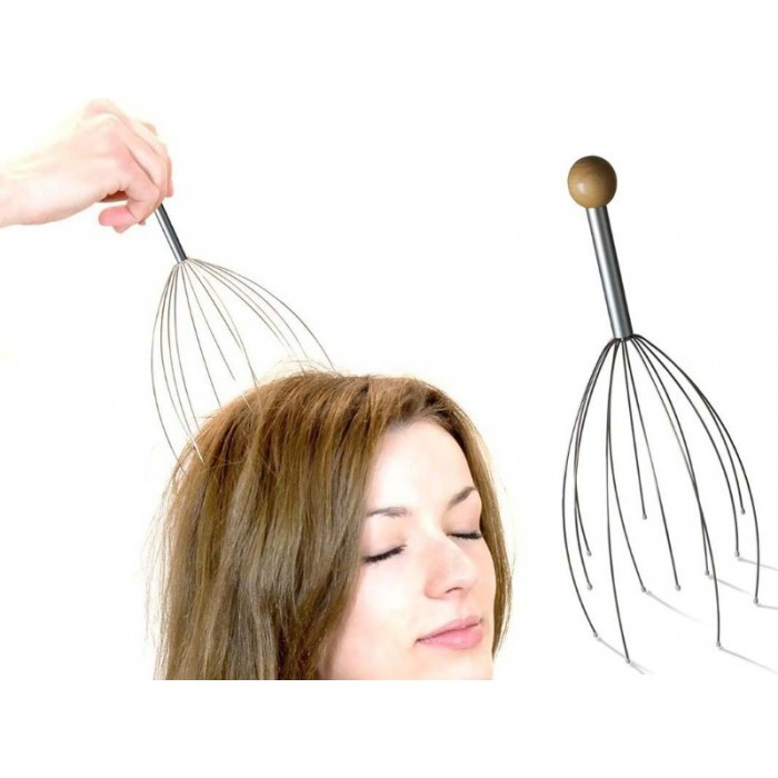 [HCM]Cây Massage Đầu Bạch Tuộc Thư Giãn Head Massager