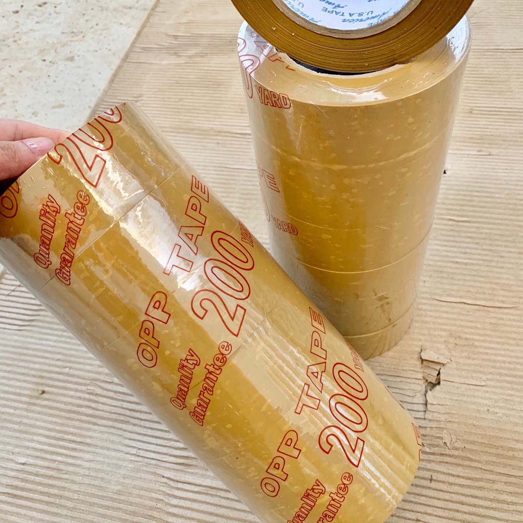 Cuộn băng keo gói hàng loại 200 yard