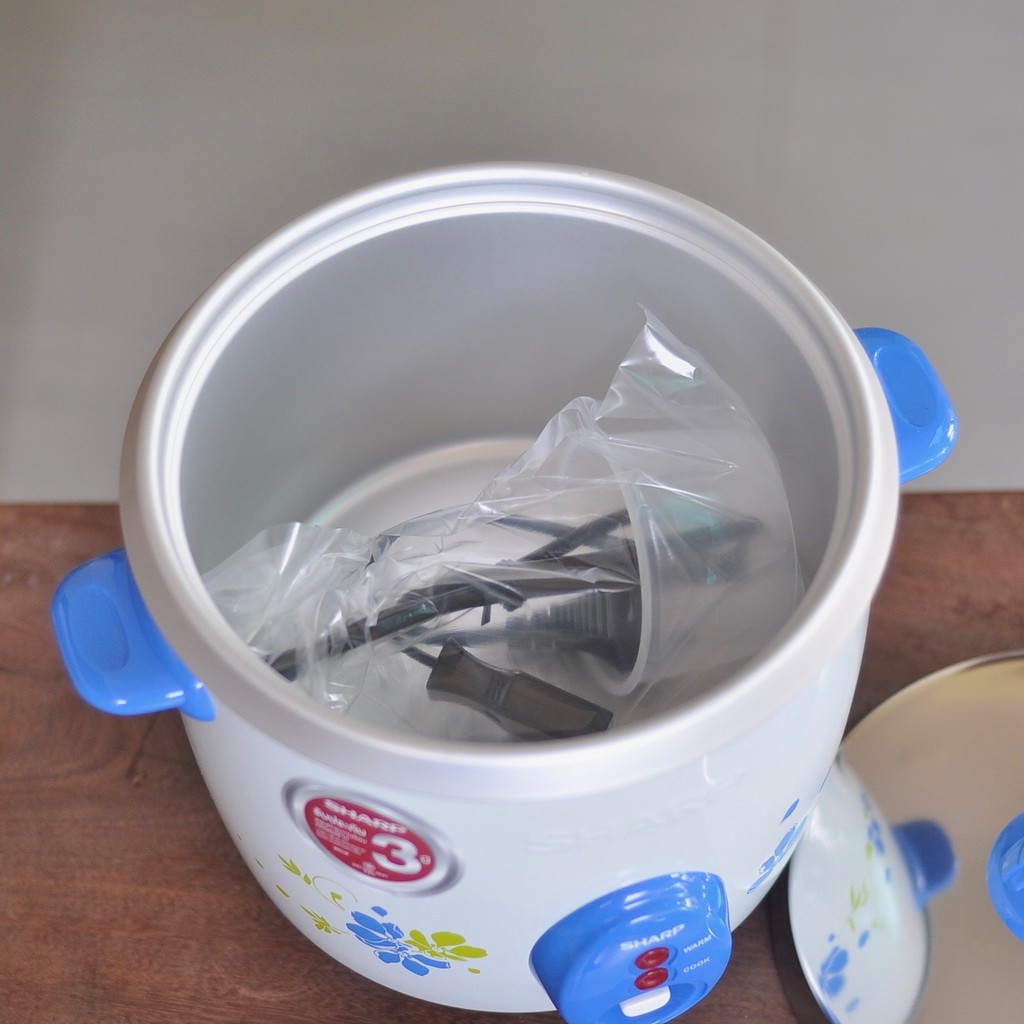 Nồi Cơm Điện SHARP 1.1L KSH-D11 Nhập Khẩu Thái Lan (Giao Màu Ngẫu Nhiên)