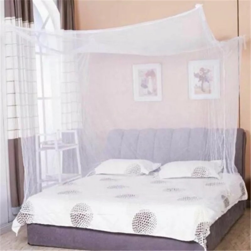 Mùng Ngủ Lưới Màu Trắng Chống Muỗi Hàng Đặc Biệt Thoáng Mát, Độ Bền Sử Dụng Lâu Dài