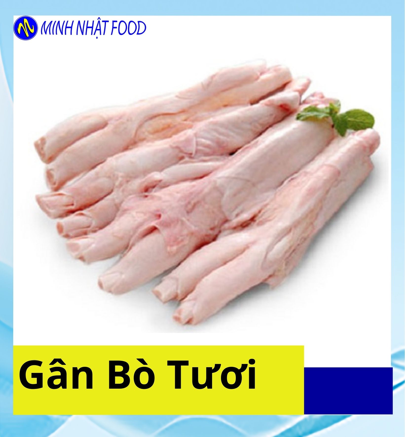 Túi 1kg gân bò _ gân y tươi ngon_giao nhanh 2h_cửa hàng thực phẩm minh nhật