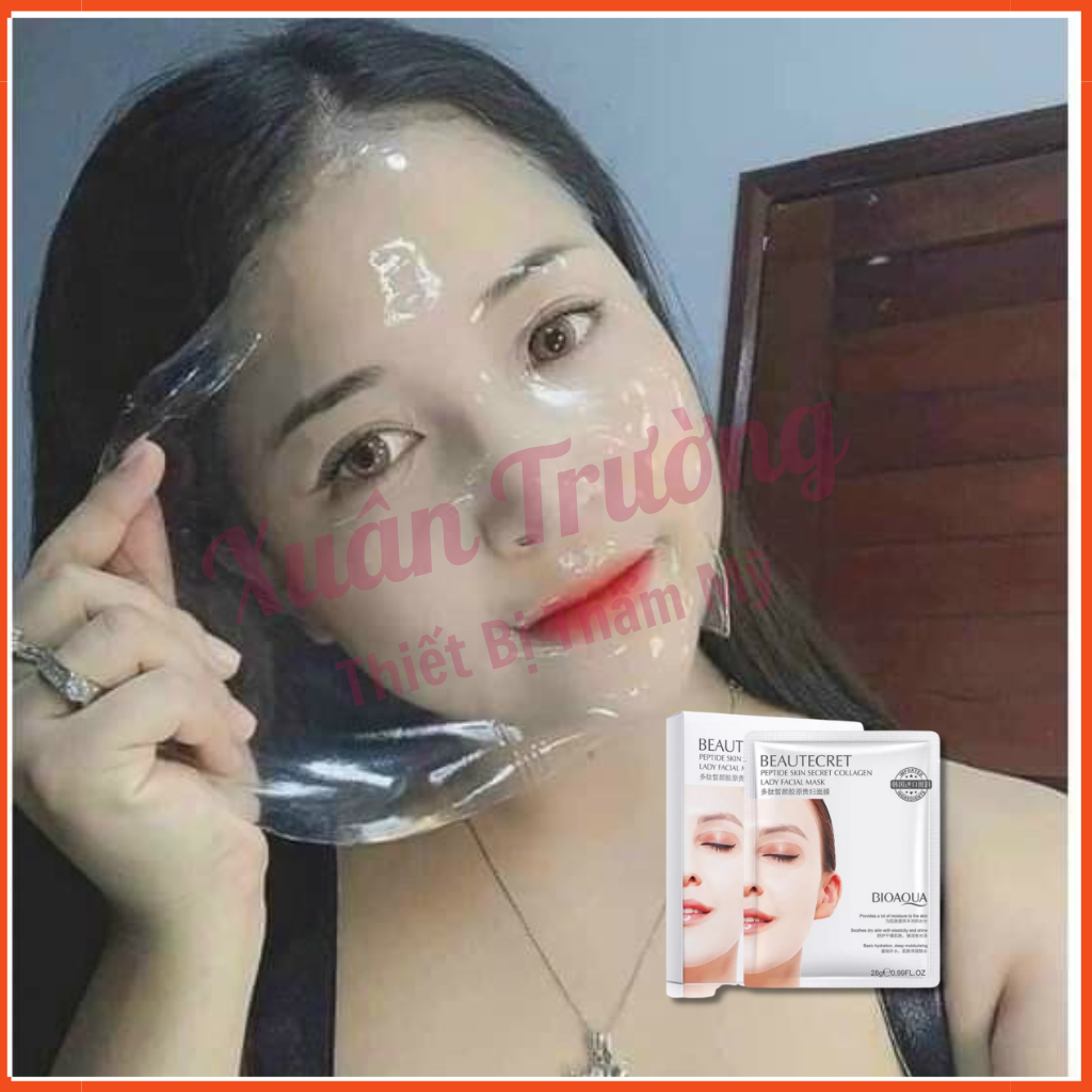 Mặt nạ thủy tinh collagen trong suốt