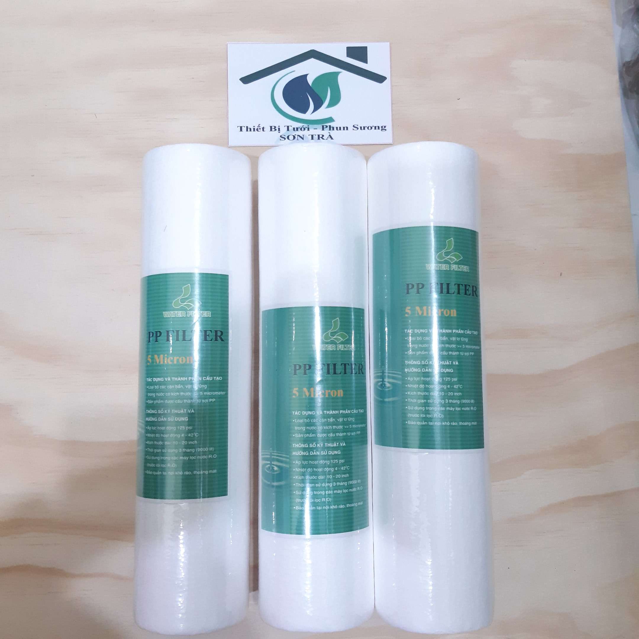 [HCM]Lõi lọc nước số 1 PP 10inch (chọn 1 hoặc 5 cái)