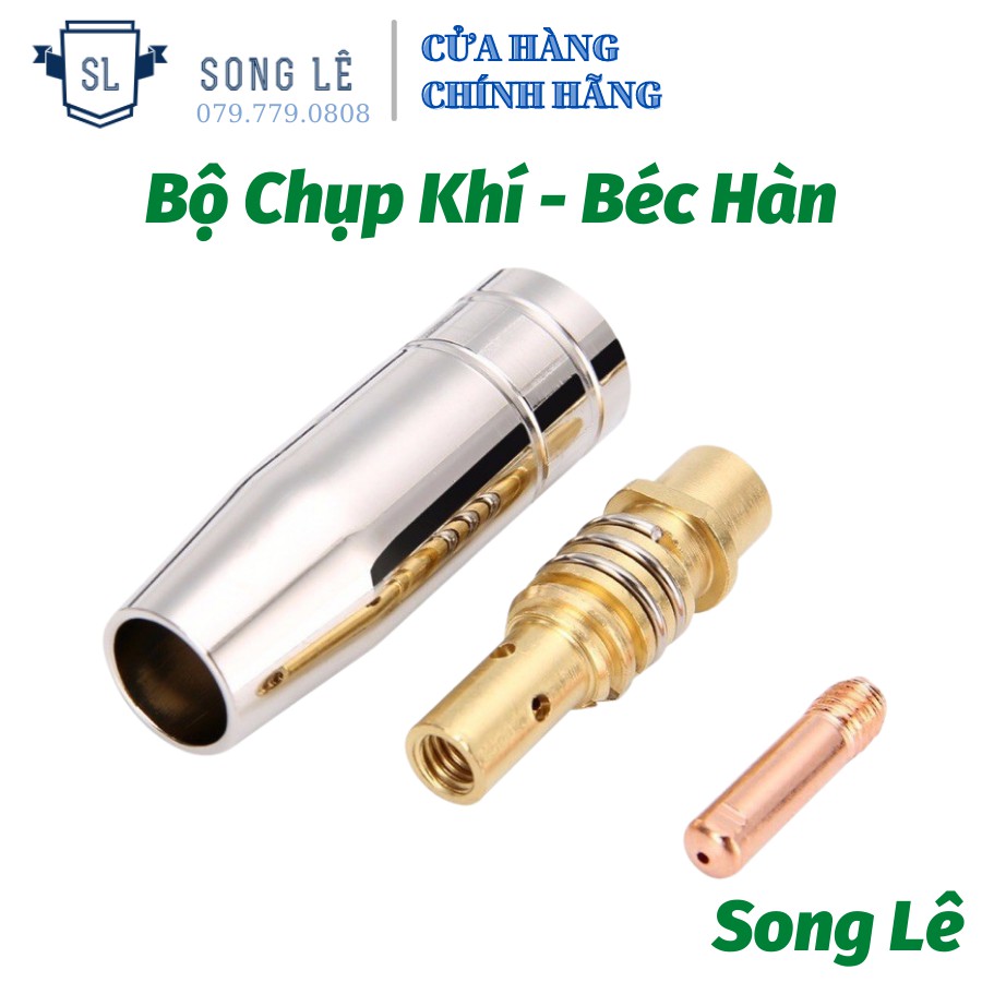 Bộ chụp khí - béc hàn - đầu nối béc - phụ kiện hàn