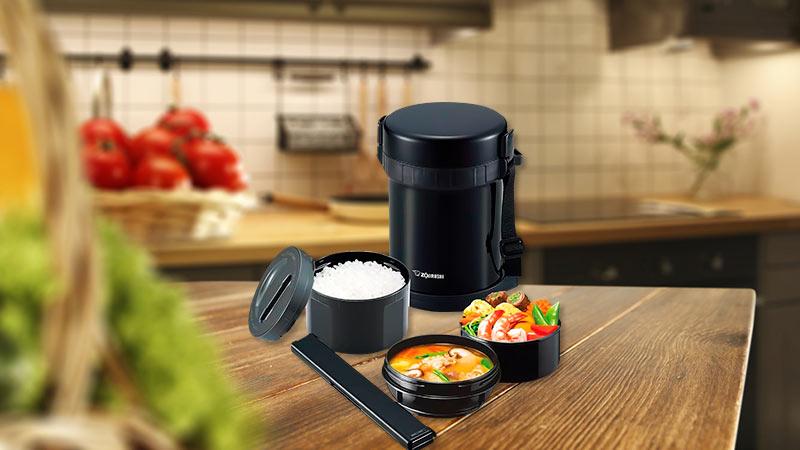 Hộp cơm giữ nhiệt ZOJIRUSHI SL-GH18-BA