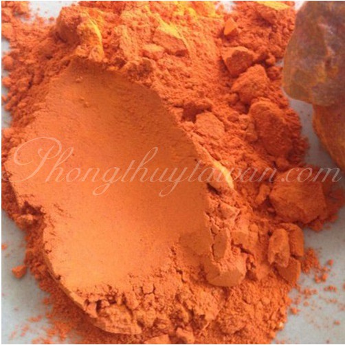 Combo Bột Thần Sa - Chu Xa - Hồng Hoàng 40gr (10gr chu sa + 10gr thần sa + 20g hùng hoàng)