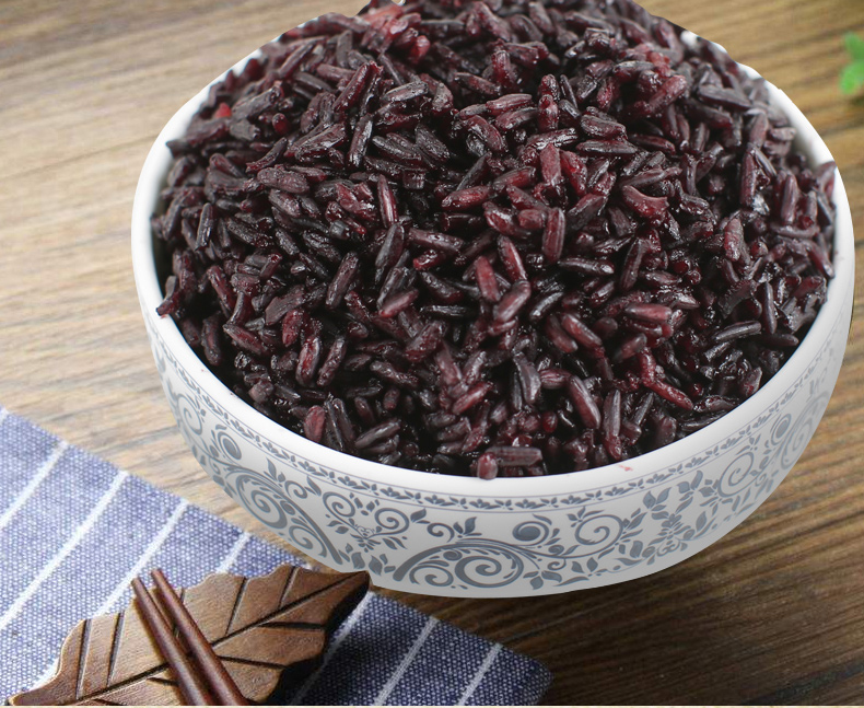 Gạo Ông Thọ Tím Than (Lứt Tím)  - Túi 1kg