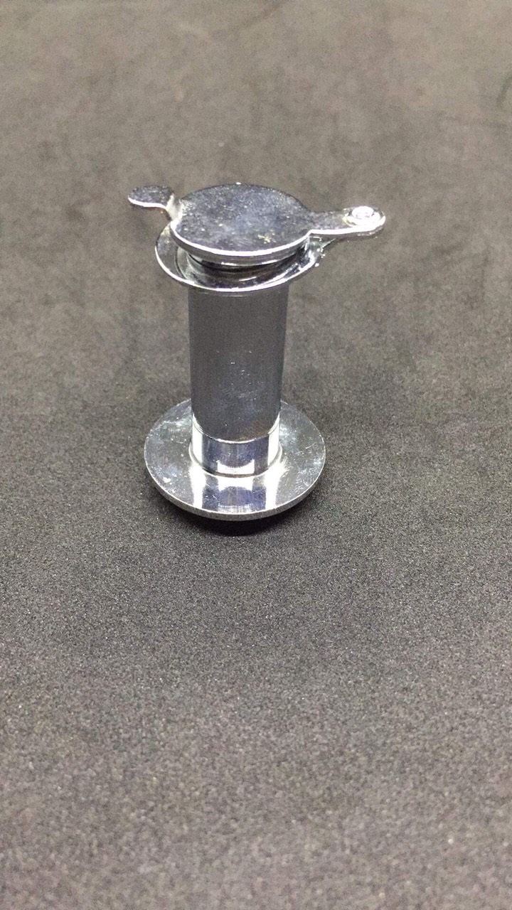 Mắt thần gắn cửa inox tầm nhìn 220 độ