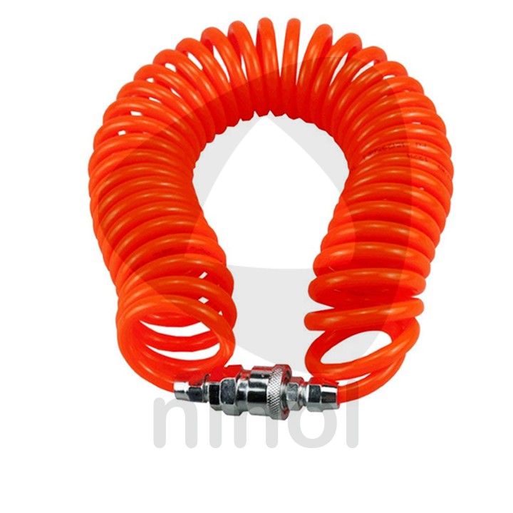 Dây xoắn hơi cho máy nén khí sẵn 2 đầu cút nối 6m-9m-12m