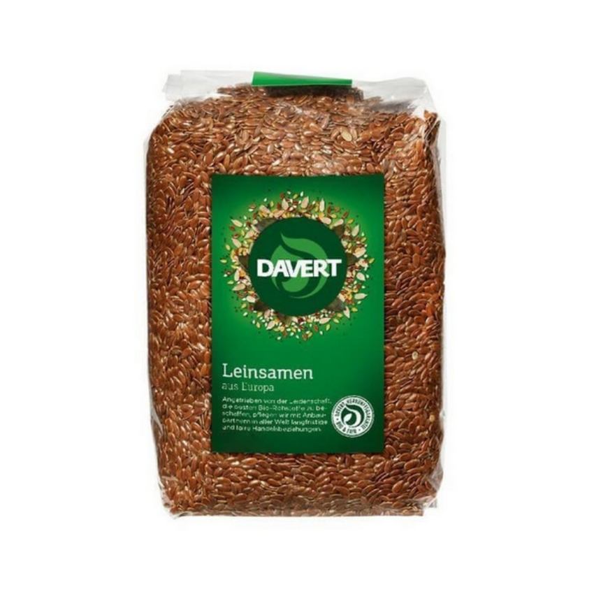 Hạt lanh nâu hữu cơ Davert 250gr