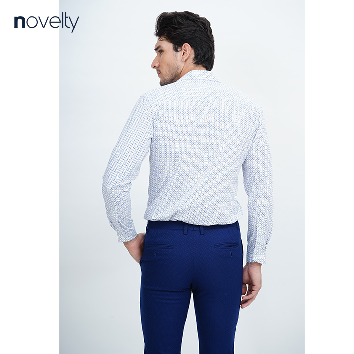 Áo sơ mi nam Novelty dài tay 181096D