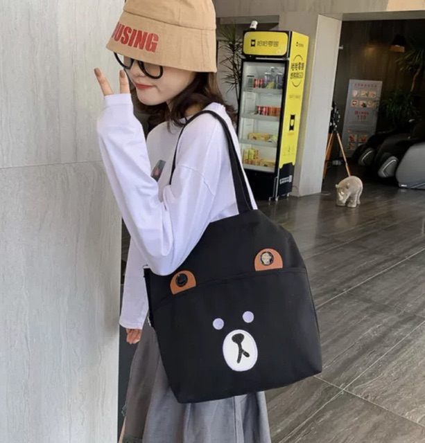TOTE ĐEO 2 kiểu - tai gấu