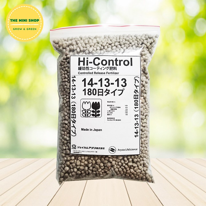 Phân tan chậm cho hoa lan Hi-Control 14-13-13 gói 500g