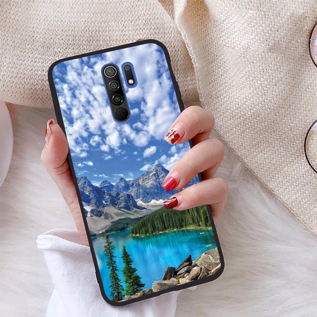 [HCM]Ốp lưng iCase dành cho Xiaomi Redmi 9 viền dẻo TPU BST Thiên Nhiên Hùng Vĩ