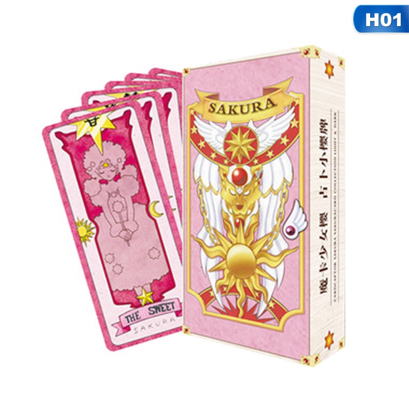 Bộ Thẻ Bài Tarot Kiểu Hoạt Hình Anime Sakura Kinomoto