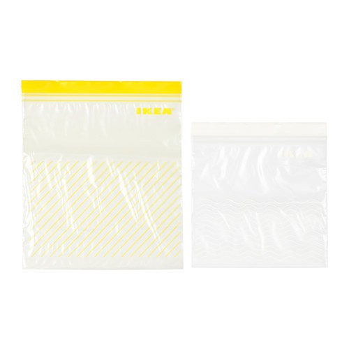 Hộp Túi Zip 60 Chiếc/Plastic Bag Ikea