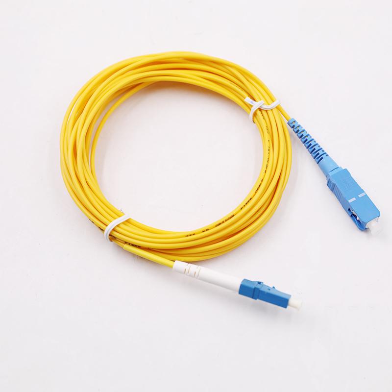 Dây nhảy quang SM SC/UPC-LC/UPC dài 3m phi 3.0mm Simplex