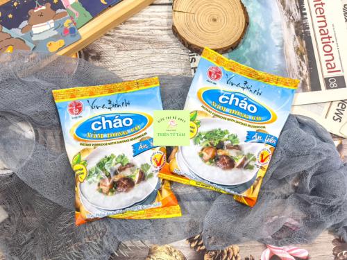Cháo nấm ăn liền bích chi hương thơm ngọt ngào cùng nấm đông cô gói 50g