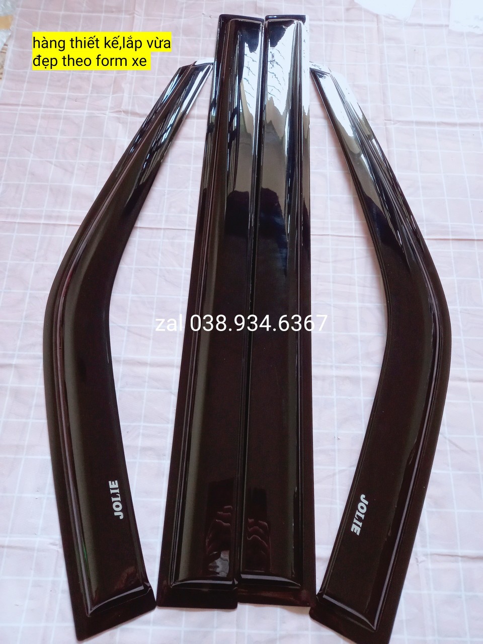 [Bọc hộp chống gãy] Vè che mưa Jolie [2005-2020]-đen