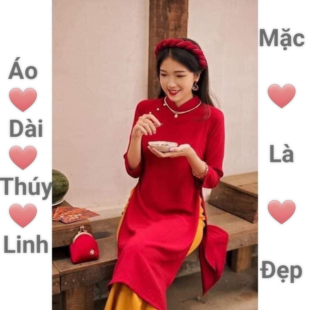 Áo dài lua tây thi mẫu mới đẹp 2022  - Áo Dài Đan Linh