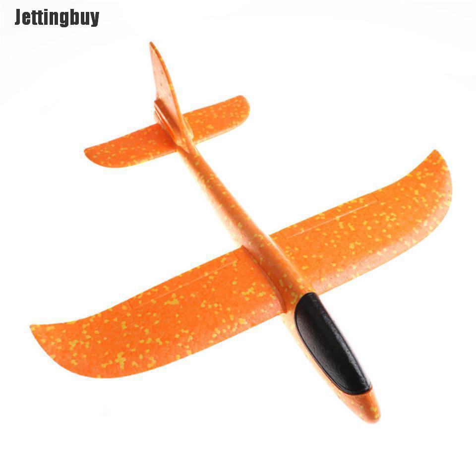 48cm EPP Foam Hand Throw Airplane Outdoor Launch Glider Plane Kids Toy Gift Blue
