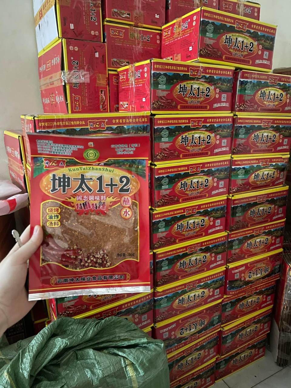 Bột ớt cay tê 1+2 ướp đồ nướng, rắc đồ ăn, pha đồ chấm 100g, Hàng chuẩn loại 1