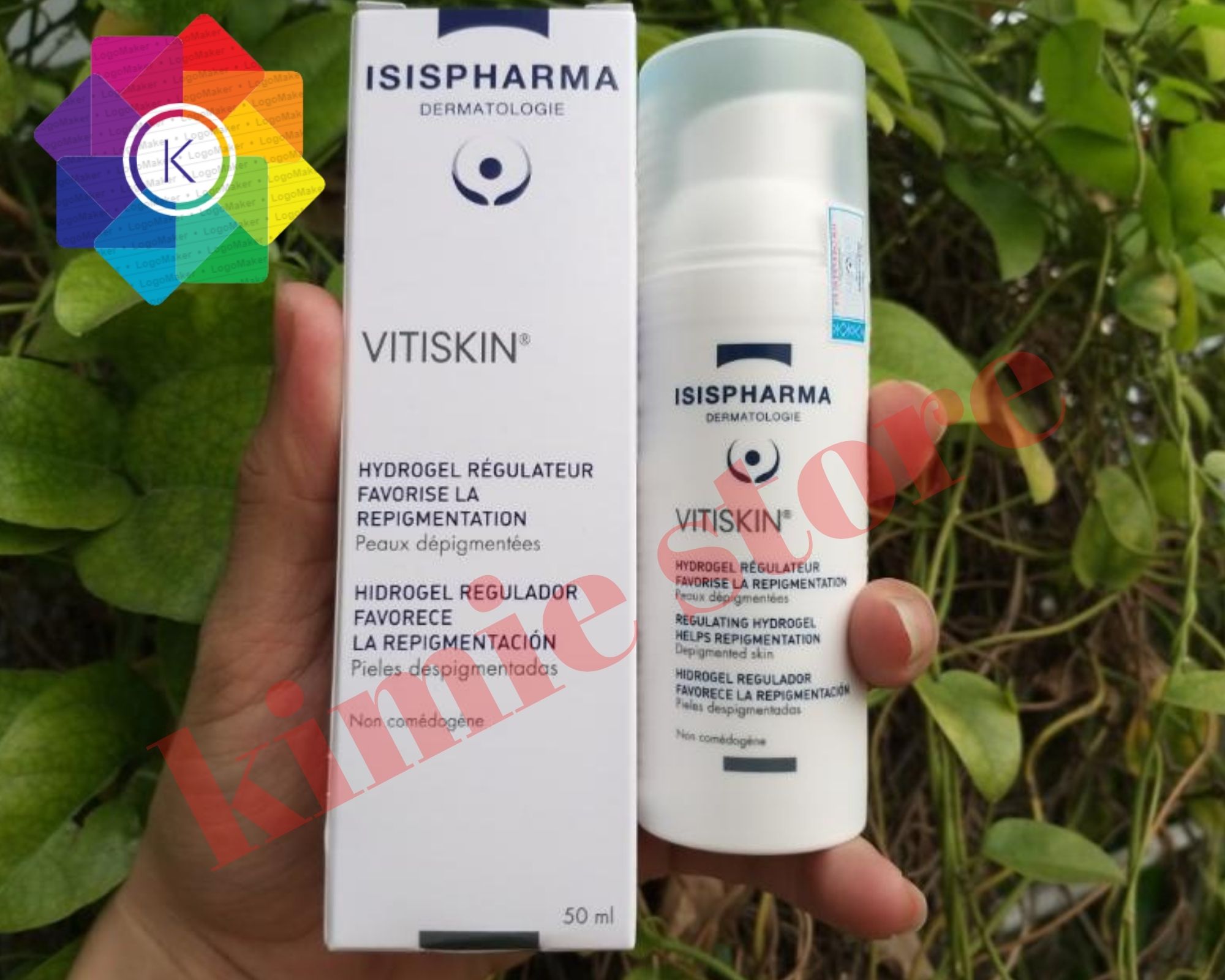 [TEM NHẬP KHẨU] ISIS Pharma Vitiskin 50ml - Kem hỗ trợ bạch biến